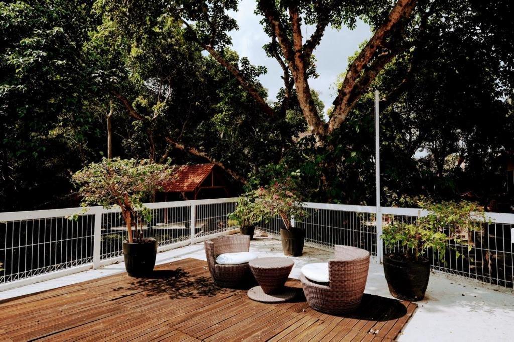 Sattva Yoga Retreat Villas Canggu Buitenkant foto